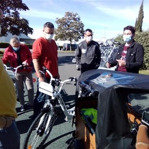 Location de cycles à assistance électrique via Loc&Go. Formation à l'utilisation lors de la livraison sur notre site.