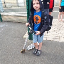 En trottinette