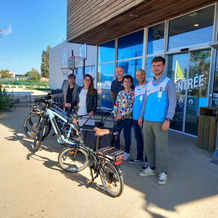 Mise à disposition de vélos longtails et pliants aux agents pour leurs déplacements au quotidien