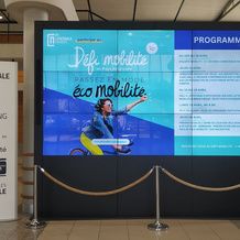 Centrale Nantes_Affichage écran_Défi Mobilité_Programme étudiant