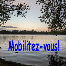 Photo pour participation au challenge slogan - vue de la nature en se rendant à pied au travail