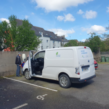 Explication de l'utilisation du véhicule électrique de la CCN