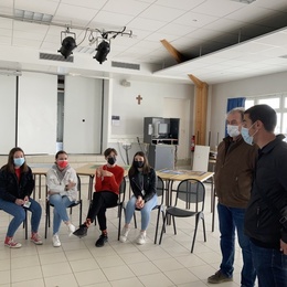 Table ronde eco-Délégués et élu « Mobilité » com-com Estuaire et Sillon