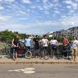Tous.tes à vélo 2022 au bord de l'Erdre