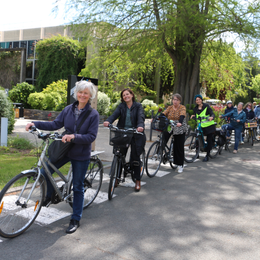 La première chaine de vélos de l'ESA - 28 mètres