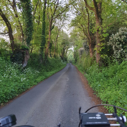 La route devant soi