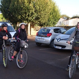 Mairie de Saint Germain de Prinçay - A vélo pour le Défi Mobilité
