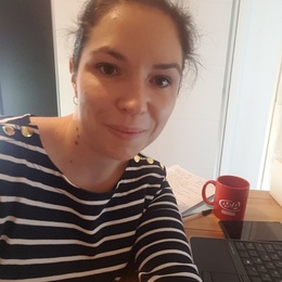 Audrey en télétravail ! La solidarité active :)