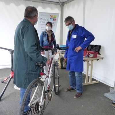 Atelier réparation vélo - samedi 29 mai 2021 - CC Pays de Chantonnay / MSA 44-85 / L'Outil en Main