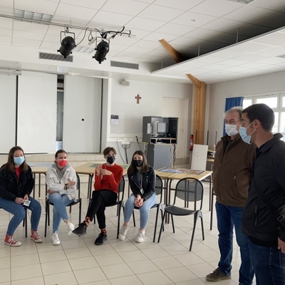 Table ronde eco-Délégués et élu « Mobilité » com-com Estuaire et Sillon