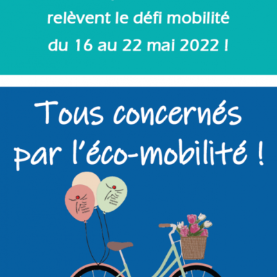 Flyer éco-mobilité pour le personnel du Centre Hospitalier