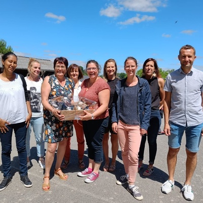 Lot gagné par l'école St-Joseph de Pouancé pour sa participation au défi
