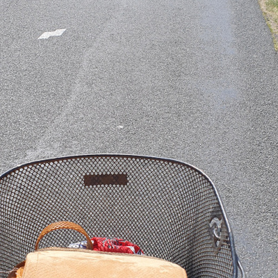 Un petit trajet à bicyclette pour rentrer du travail !