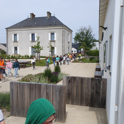On teste différents parcours pour aller à l'Arbrasève.