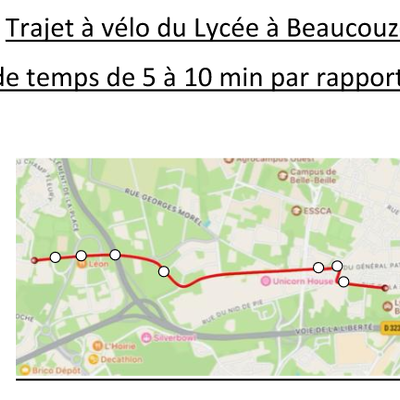 Bilan du travail des éco-délégués sur la mobilité (mai 2023)