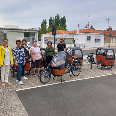 Mise à disposition de vélos cargos aux agents pour leurs déplacements au quotidien