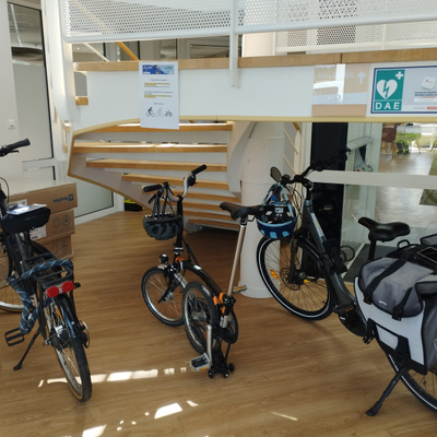 Test de vélos