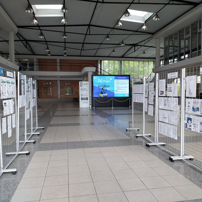 Centrale Nantes_Affichage de sensibilisation écomobilité