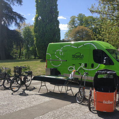Centrale Nantes_Stand Naolib Vélos