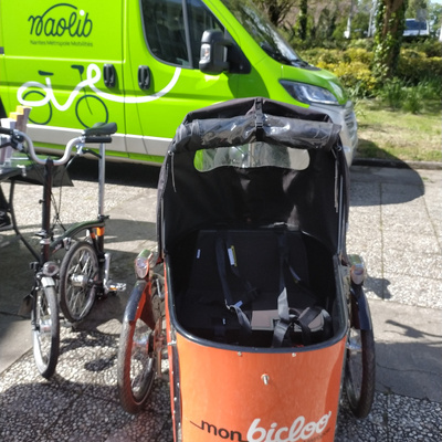 Centrale Nantes_Stand Naolib Vélos