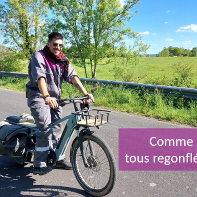 Comme nos vélos, tous regonflés pour le Défi Mobilité