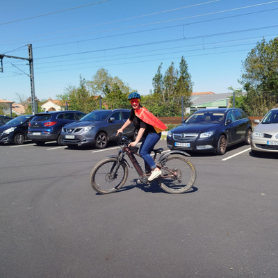 Stéphanie "SuperMobility" agent spécial à Clisson Sèvre Maine Agglo