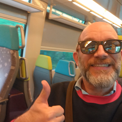 Le train en marche à Clisson Sèvre et Maine Agglo