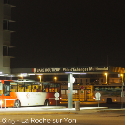 Abak Ingénierie : Mélanie part de La Roche direction Challans par la ligne VENDEXPRESS