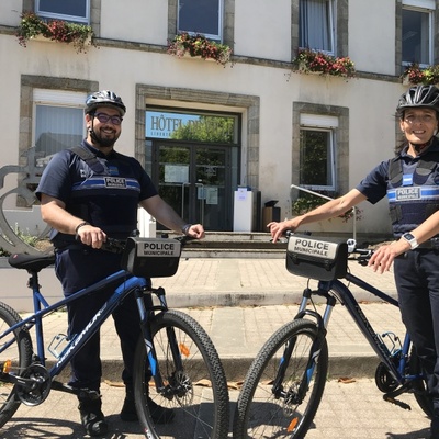 Les patrouilles vélo de la Police Municipale