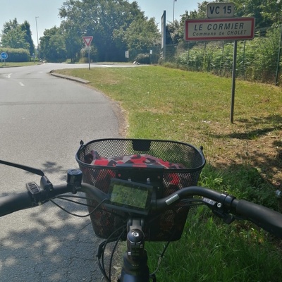 Défi Mobilité Qualéa - Vélo assistance électrique - arrivée CORMIER