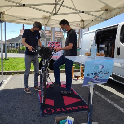 Atelier posture & vélo à la CCSVL !