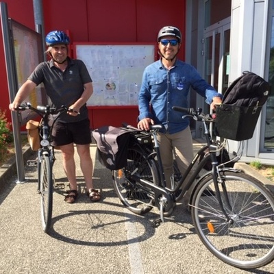 Arrivée à la CCSVL en Vélo à Assistance Electrique !