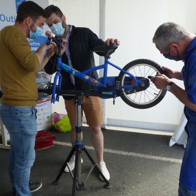 Atelier réparation vélo - samedi 29 mai 2021 - CC Pays de Chantonnay / MSA 44-85 / L'Outil en Main