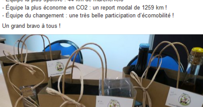 Les agents et les élus de CC du Pays de Pouzauges s'engagent dans le Défi mobilité !